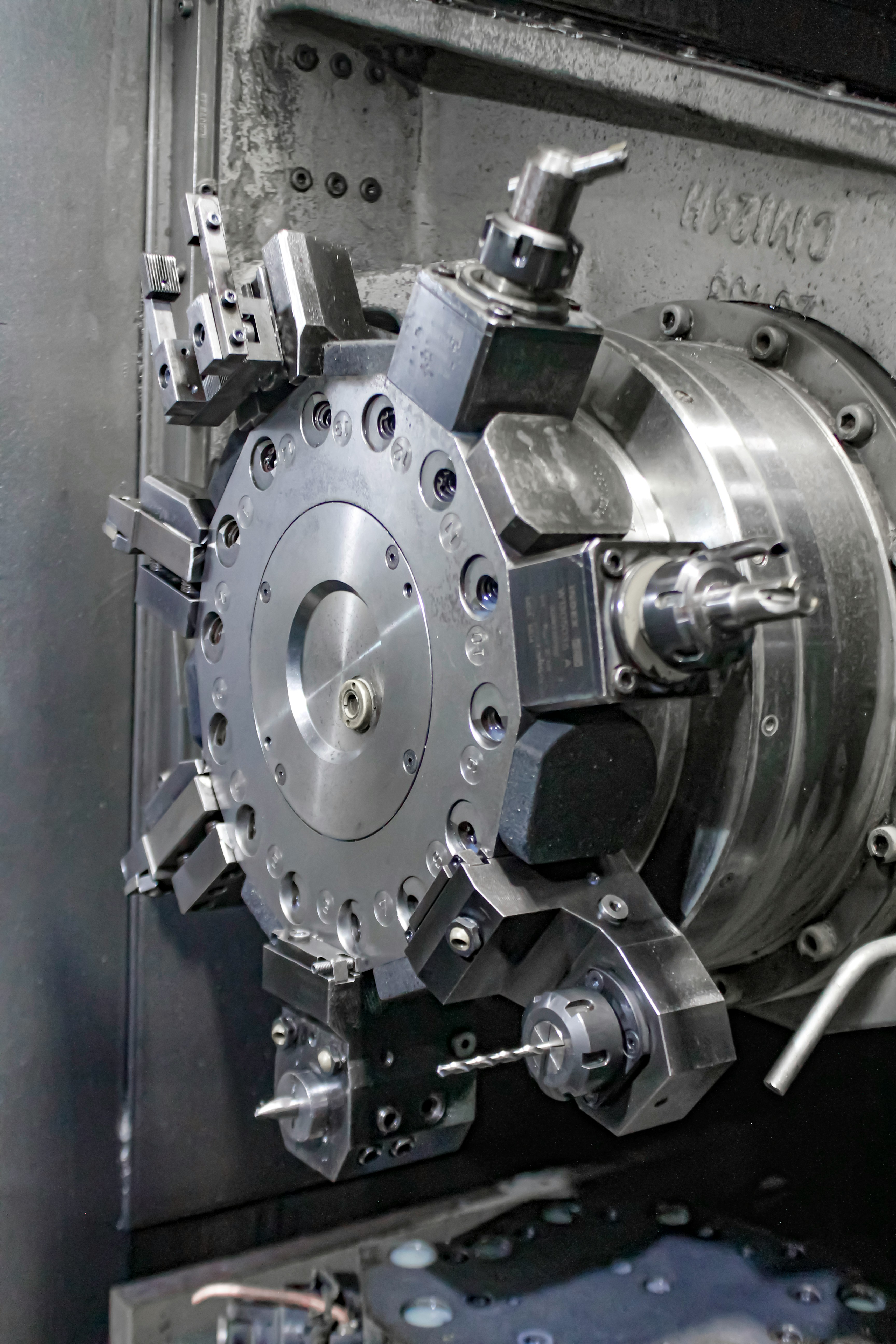 CNC with Multi-Axis Live Tooling